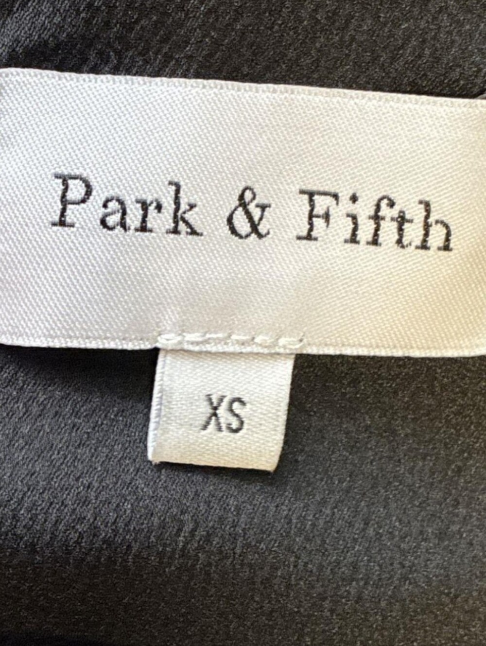 Park & Fifth Emery Maxi Dress Black Satin Halter Gown XS NWT $285 Retail - Picture 2 of 4